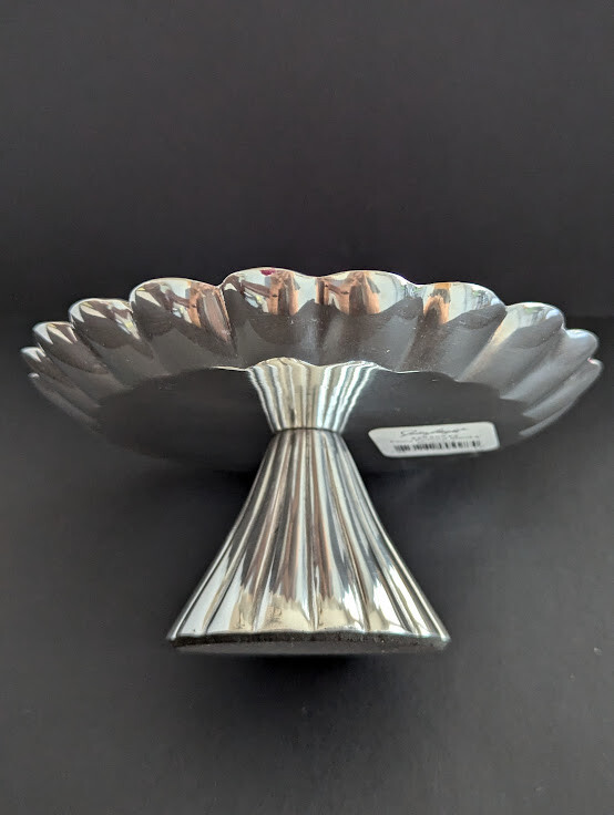 Julia Knight Peony Pedestal Stand Raspberry 6", Retired