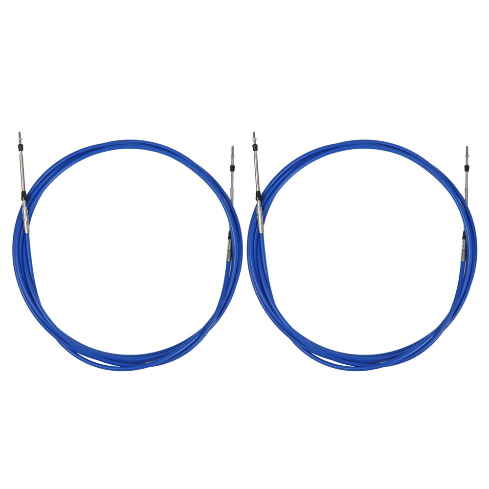 33C Throttle Shift Control Cable Compatible with Outboard Engine Boat 2PC 20FT