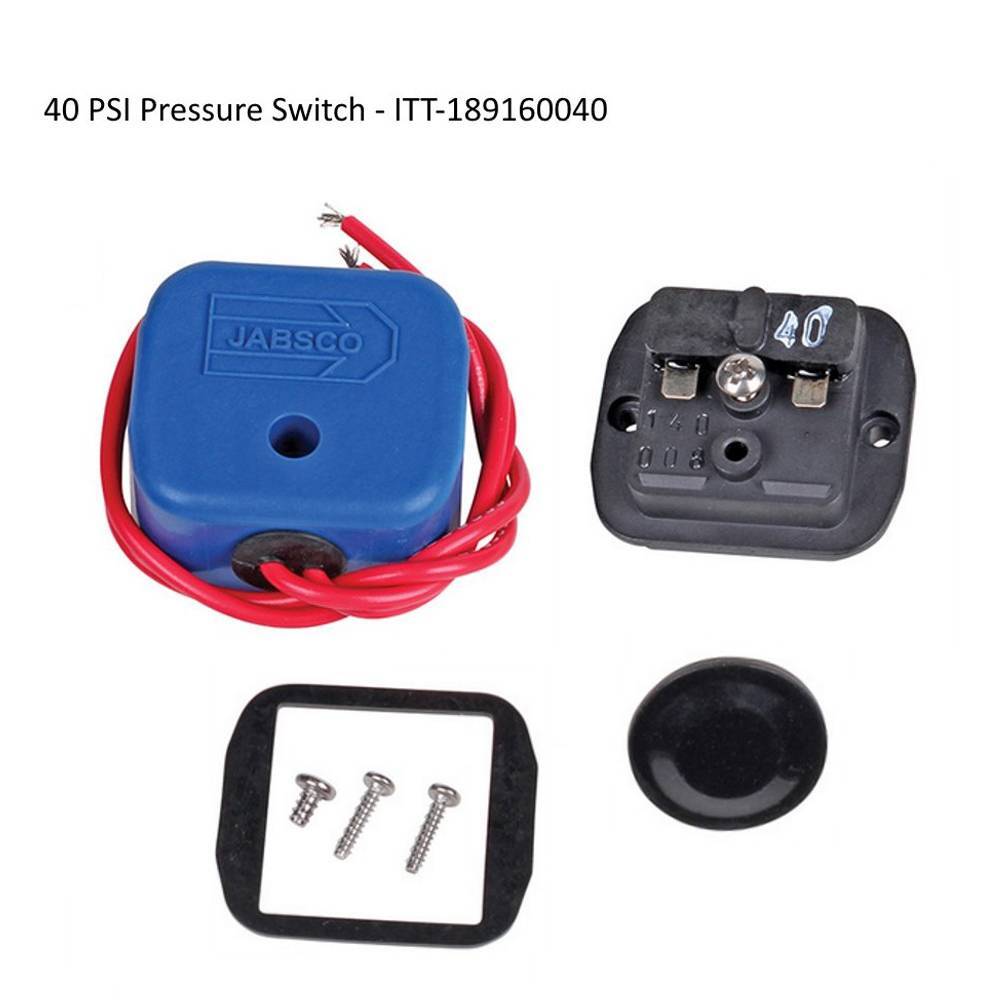 Jabsco 18916-0040 Pressure Switch 40 PSI