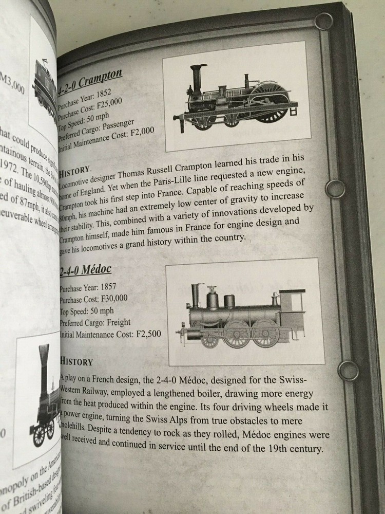 SID MEIER'S RAILROADS PC MANUAL ONLY