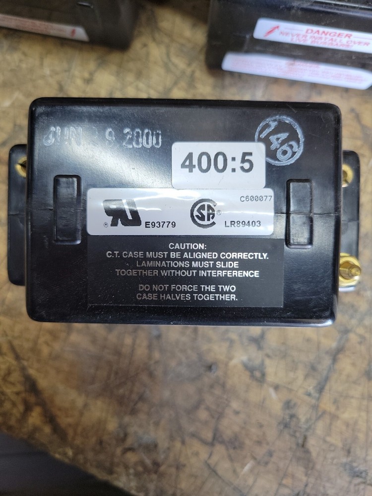 ( 1 ) FLEX-CORE 604-401 Current Transformer 2.5VA Ratio: 400:5 ~ New NO BOX