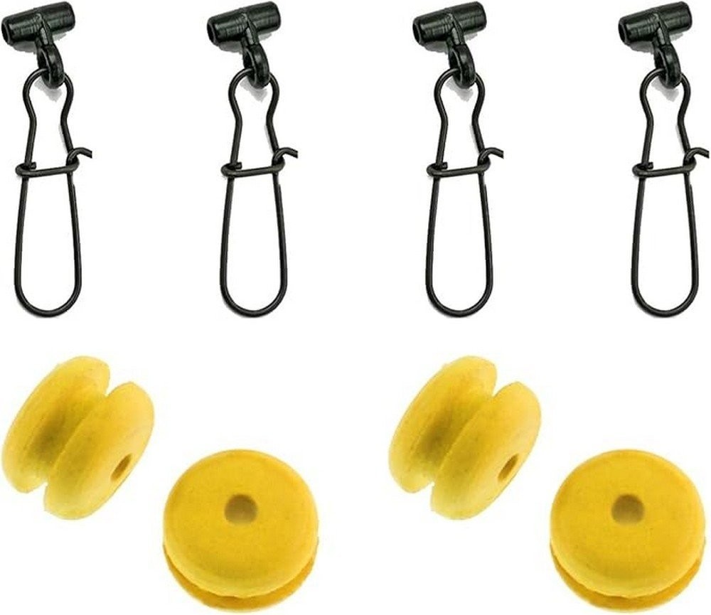 Boss Kat Sinker Slides & #5/#6 Black - Yellow - BKSBSS