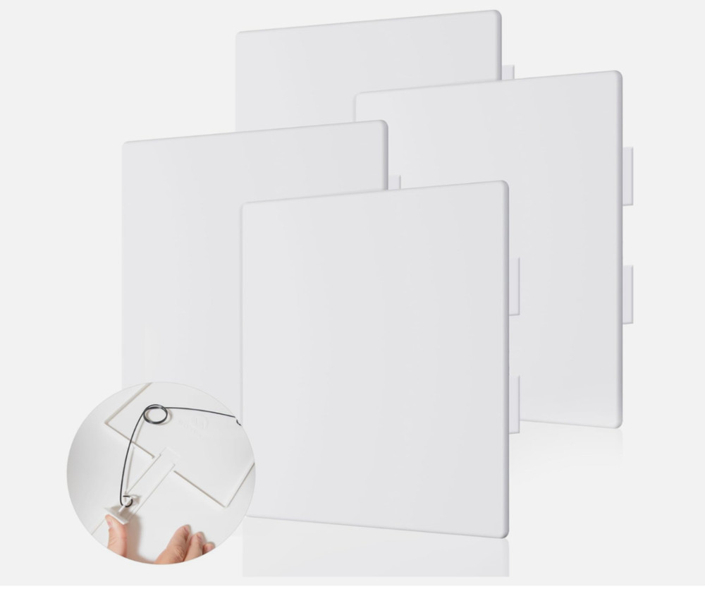 Morvat 12x12 Adjustable Spring Access Panel for Drywall & Ceiling (1,4,20 Pack)