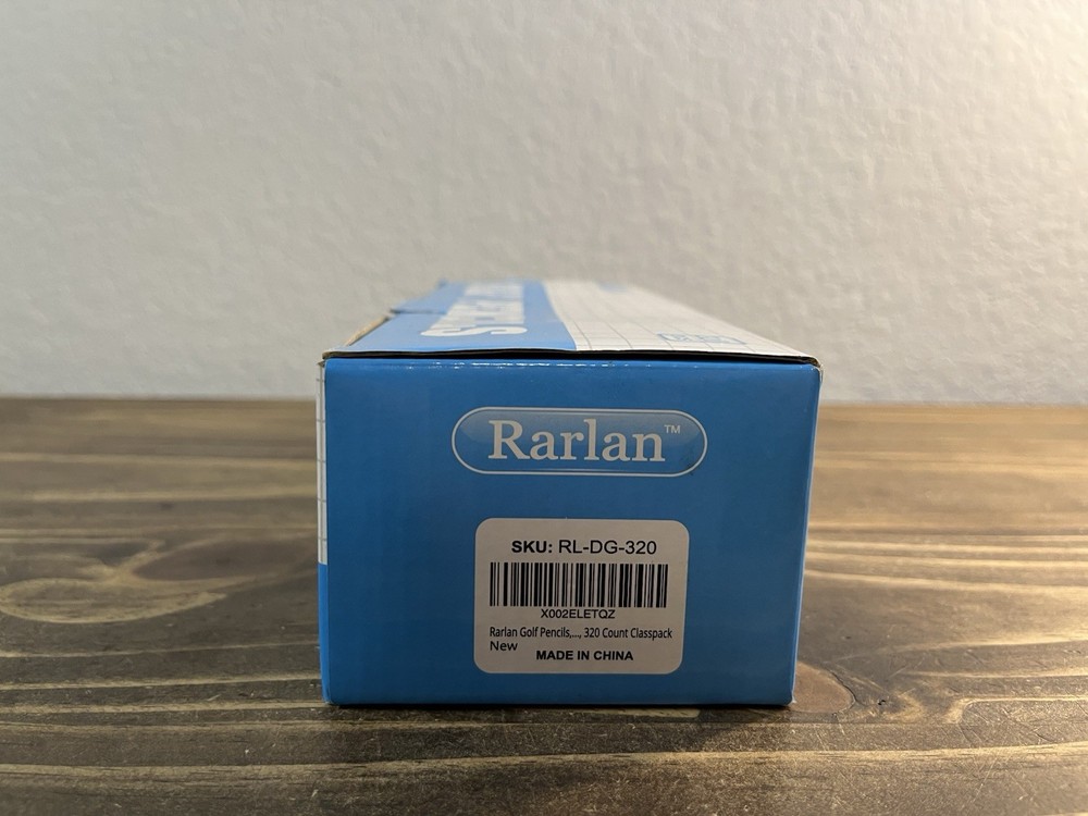 RARLAN Golf Pencils New Open Box Over 300pcs ~ Pre-Sharpened