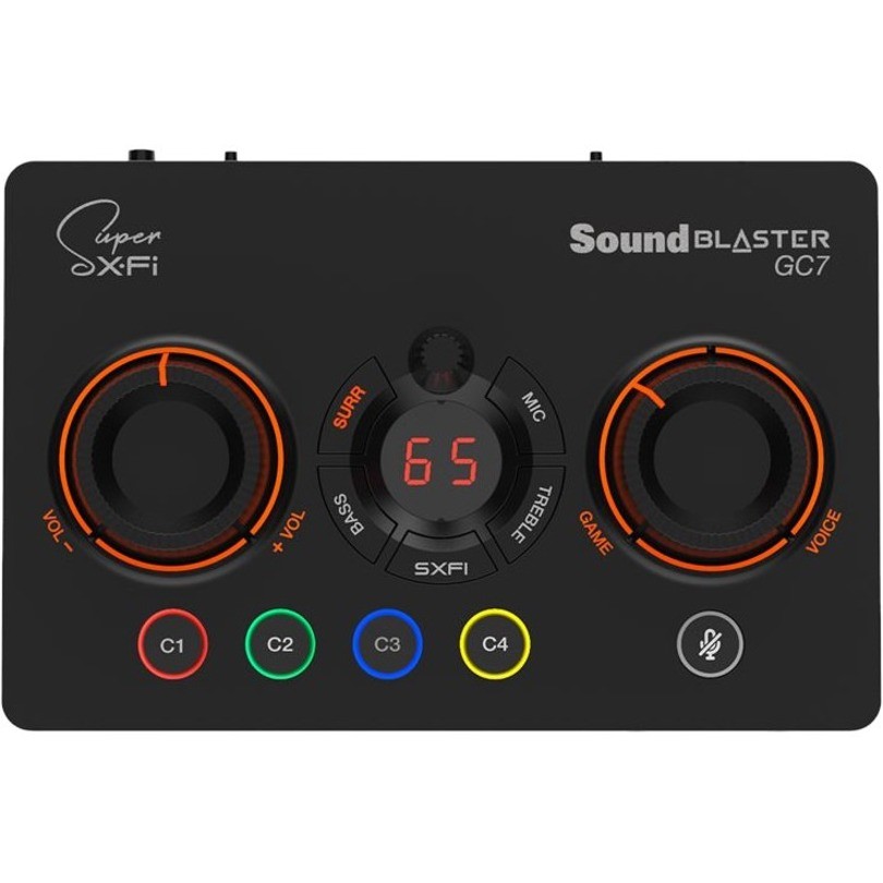 Creative 70SB185000000 External USB Gaming Sound Card