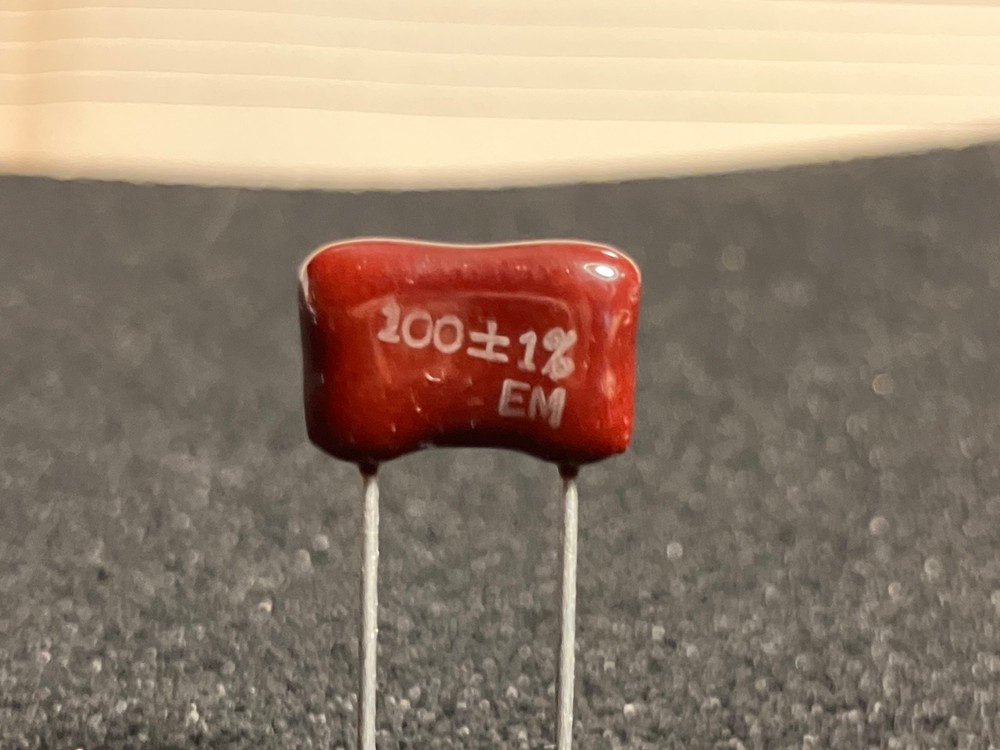 100pF 1% Silver MICA precision capacitors -10 pc package-