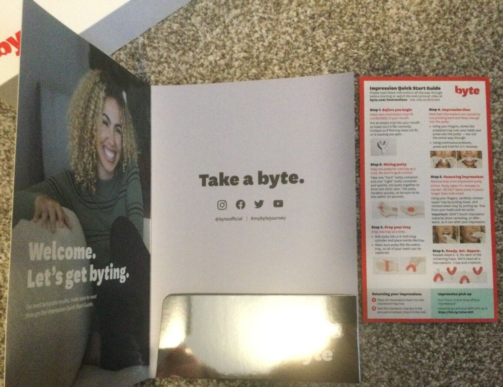 Byte Teeth Impression Impress Yourself Mold Alignment