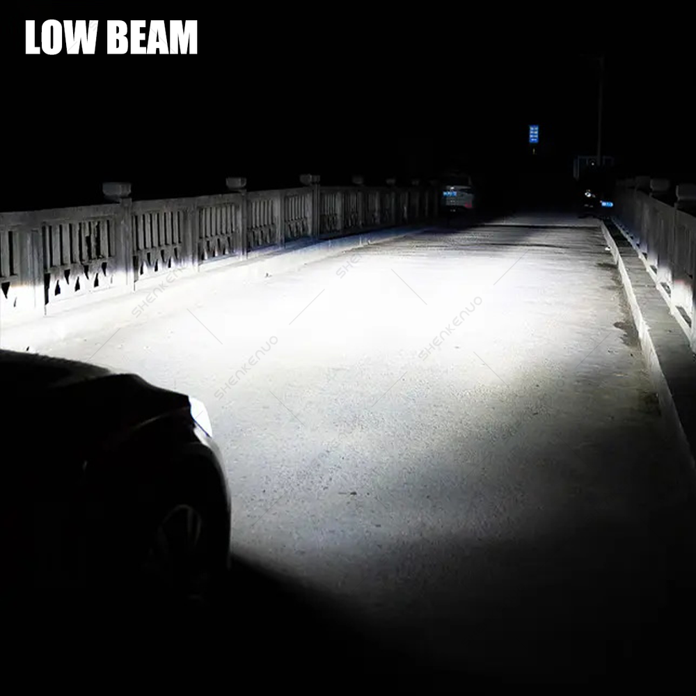 For Jeep Cherokee 2014-2015 LED Headlight & Fog Light Bulbs Combo Clear White