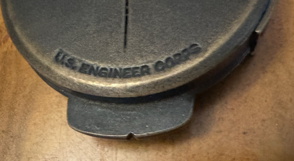 WWI ~ U.S. Engineer Corps ~ Compass ~ Plan Ltd. Neuchatel Switzerland