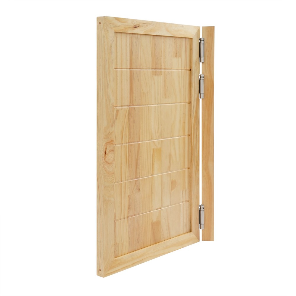 Partition Single-Door Leaf for Doorways w/ Doorpost & Hinge Multi-functional Use
