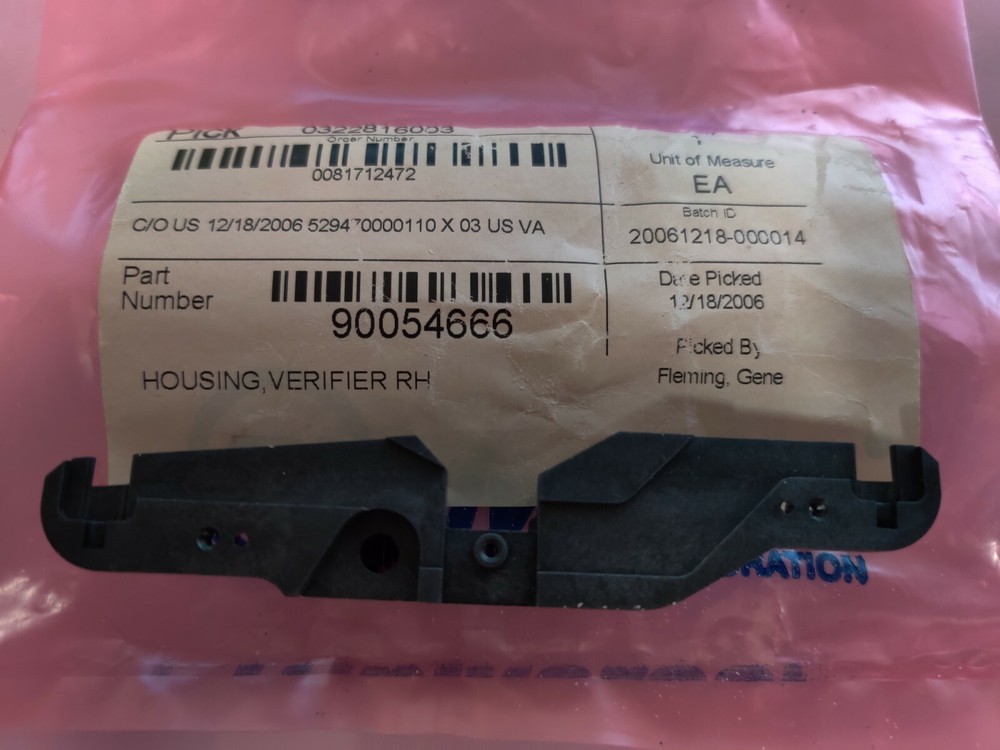 Universal Instruments Housing Verifier RH 90054666