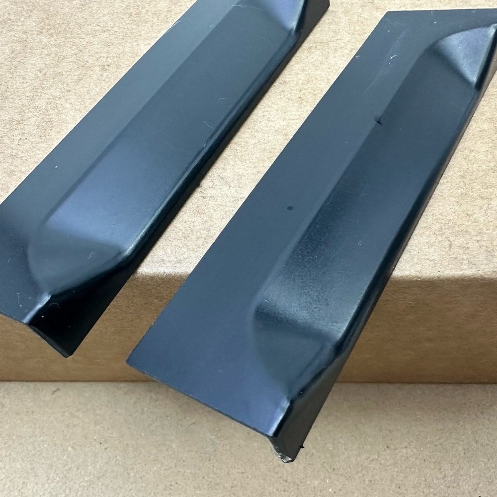 Bausch & Lomb Balplan Microscope Base Plastic Side Plate Covers Pair Set 2