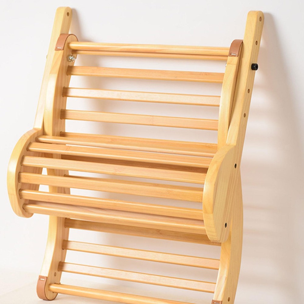 Wooden Sauna Backrest Pillow Practical Supplies Ergonomic Adjustable Angles S