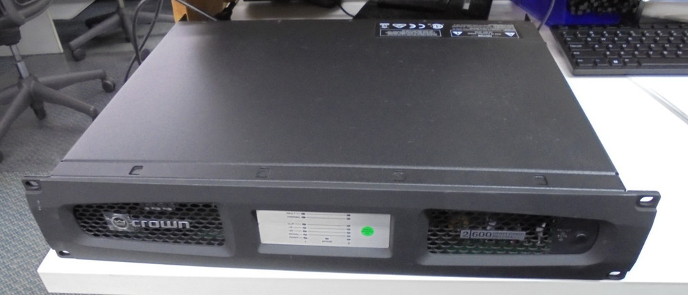 Crown 2600 Drivecore Install Power Amplifier