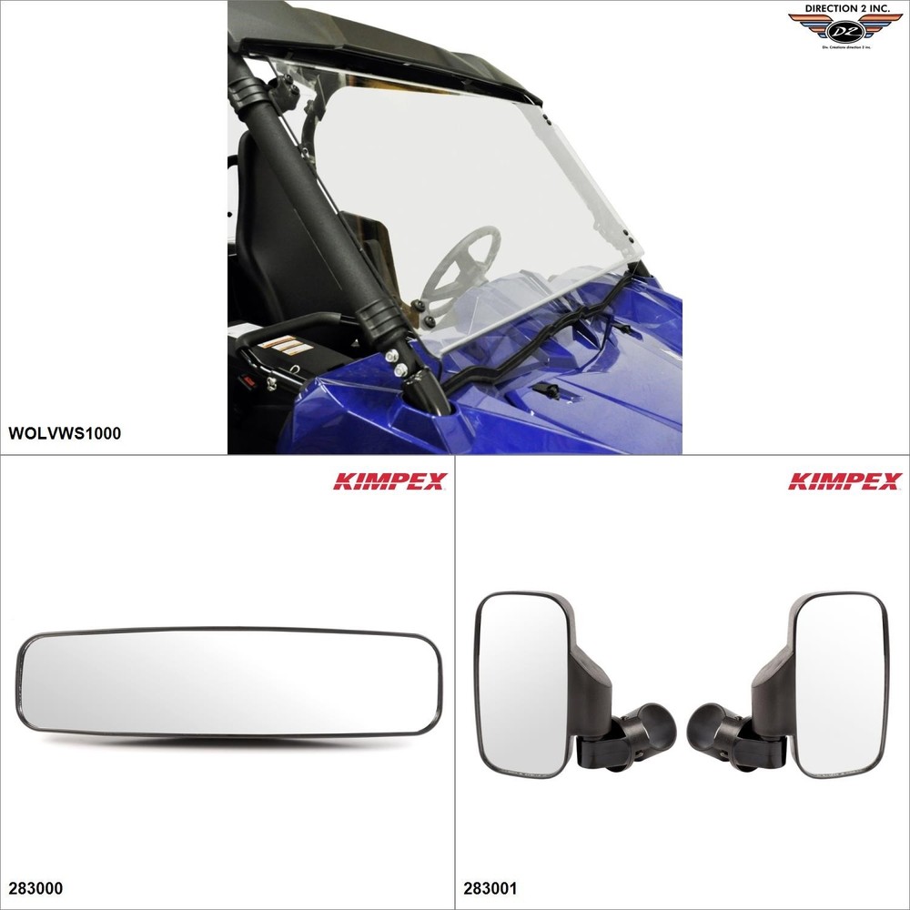 Direction2 Tilt Kit Windshield/mirrors - Kit #10338