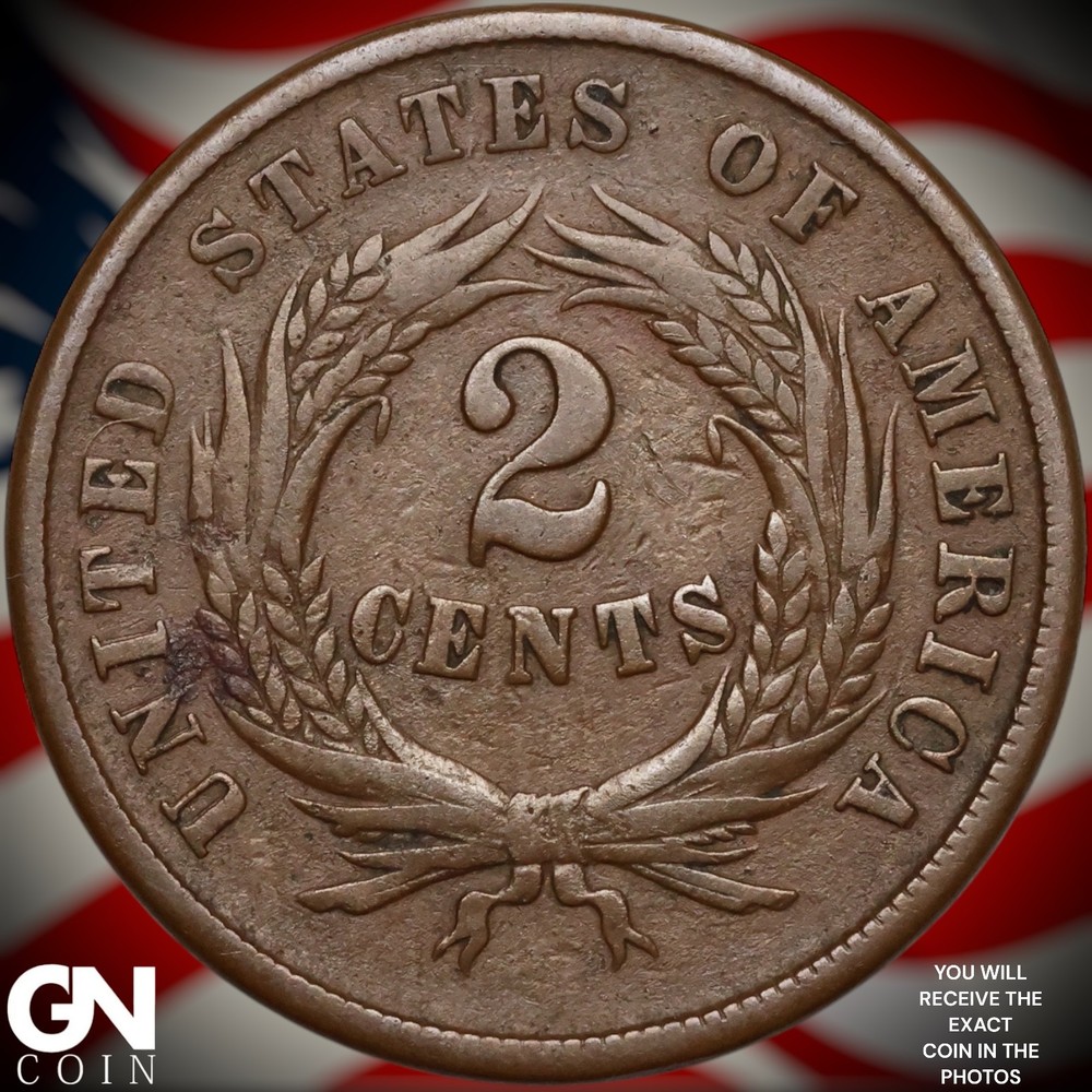 1865 2 Cent Piece B0867
