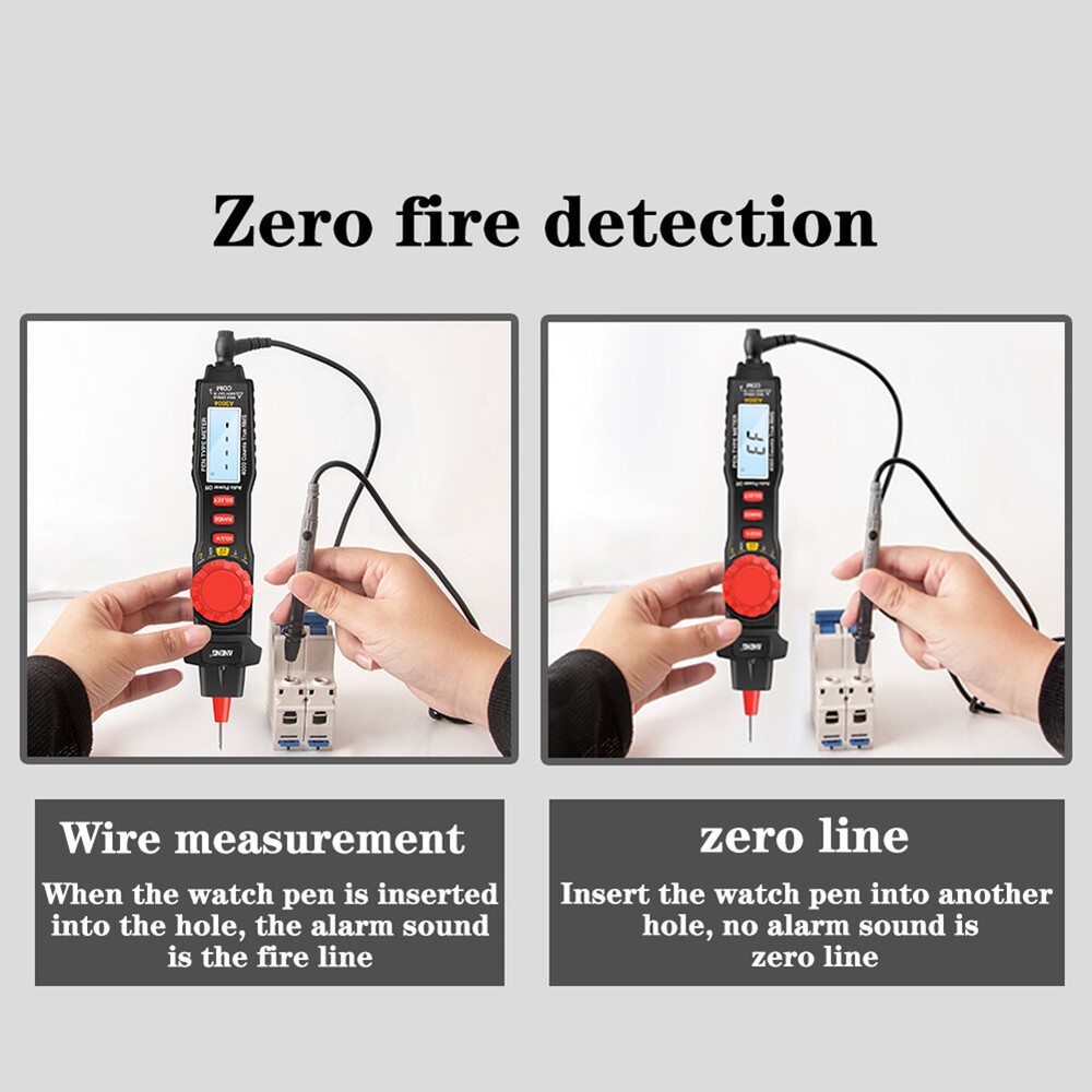 ANENG A3004 Pen Type Digital Multimeter LCD 4000 Counts Auto Range Tester Meter