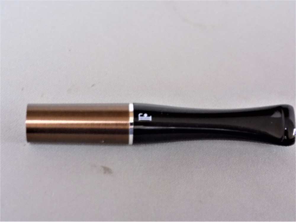 FRIEND CIGARETTE HOLDER MIDDY350 BLACK BRONZE TAR NICOTINE DOUBLE FILTER SYSTEM