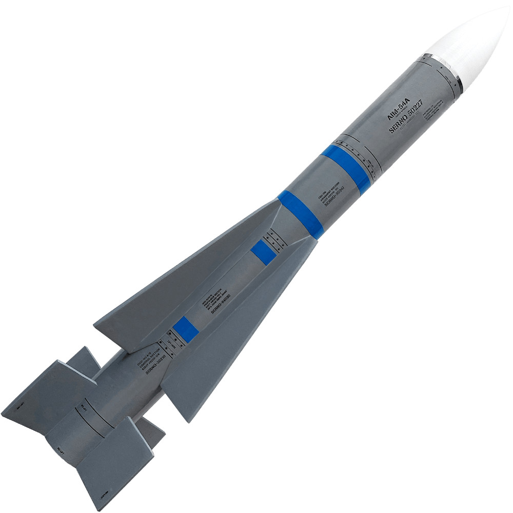 Rocketarium Flying Model Rocket Kit AIM-54 Phoenix  ROC-RK-1037