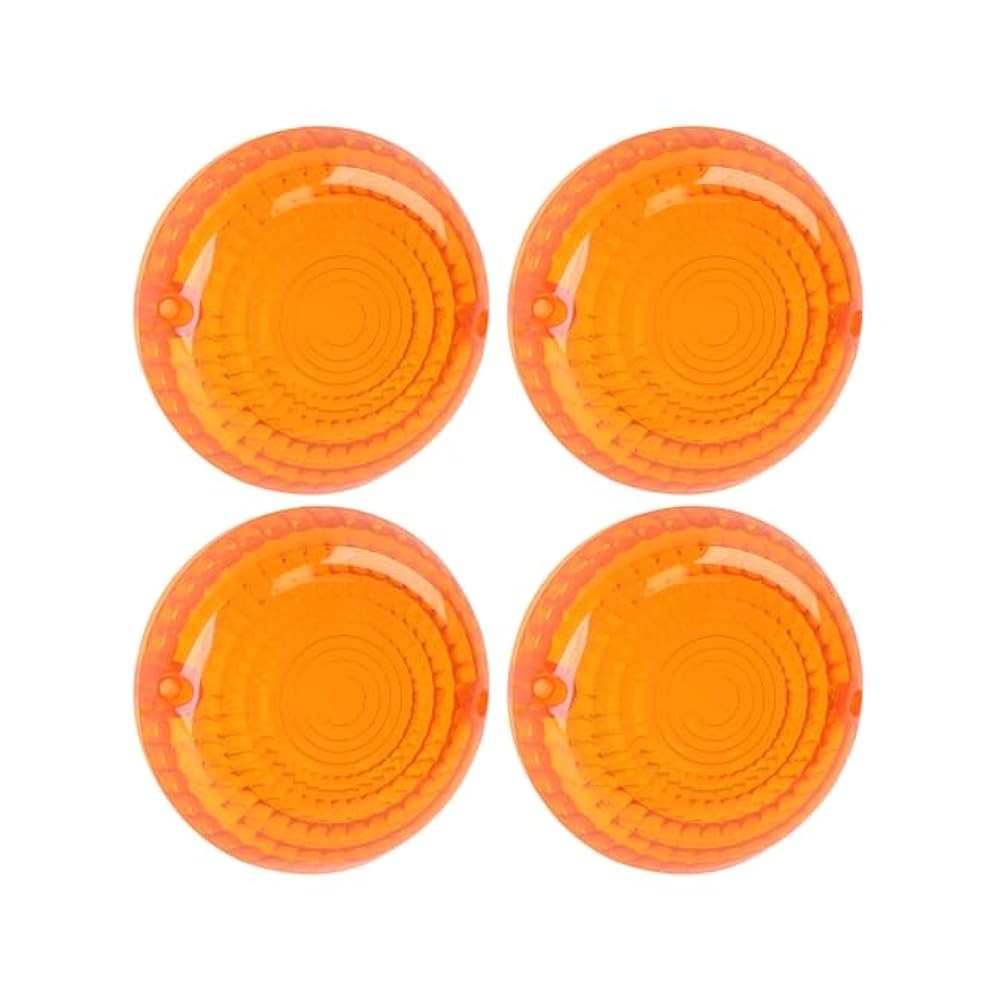 For Easy,Install Turn Signal Lens Cap, Durable ABS Material for Motorcycle Front