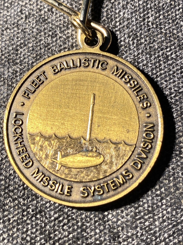 Lockheed Missile System Keychain