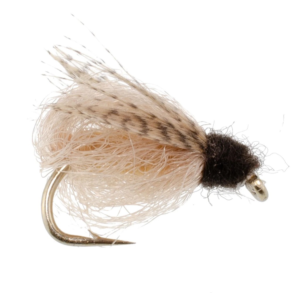 3 Pack LaFontaine Tan Deep Sparkle Caddis Pupa - Hook Size 16