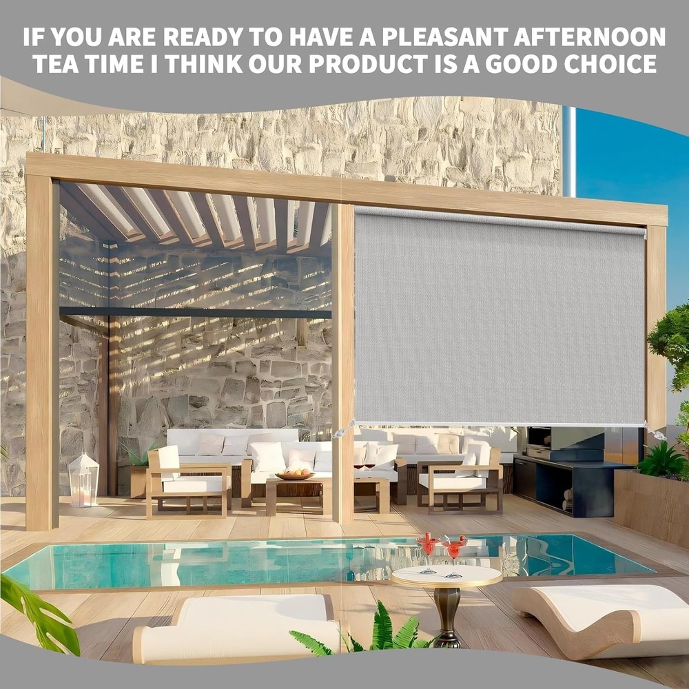 Roller Blind Accessory Set Universal Replacement Mounting Brackets of Exterior