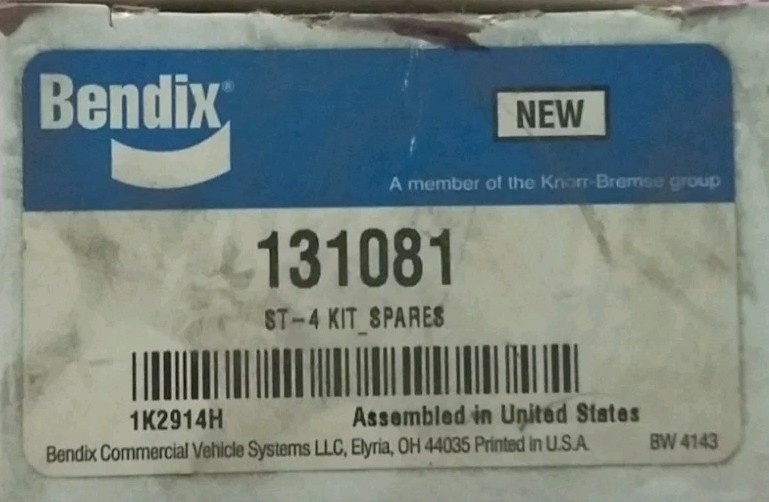 Bendix 131081, Safty Valve, New In Box