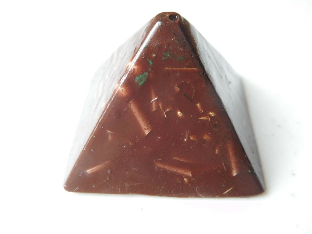 Red Sun Small Pyramids Positive Orgone