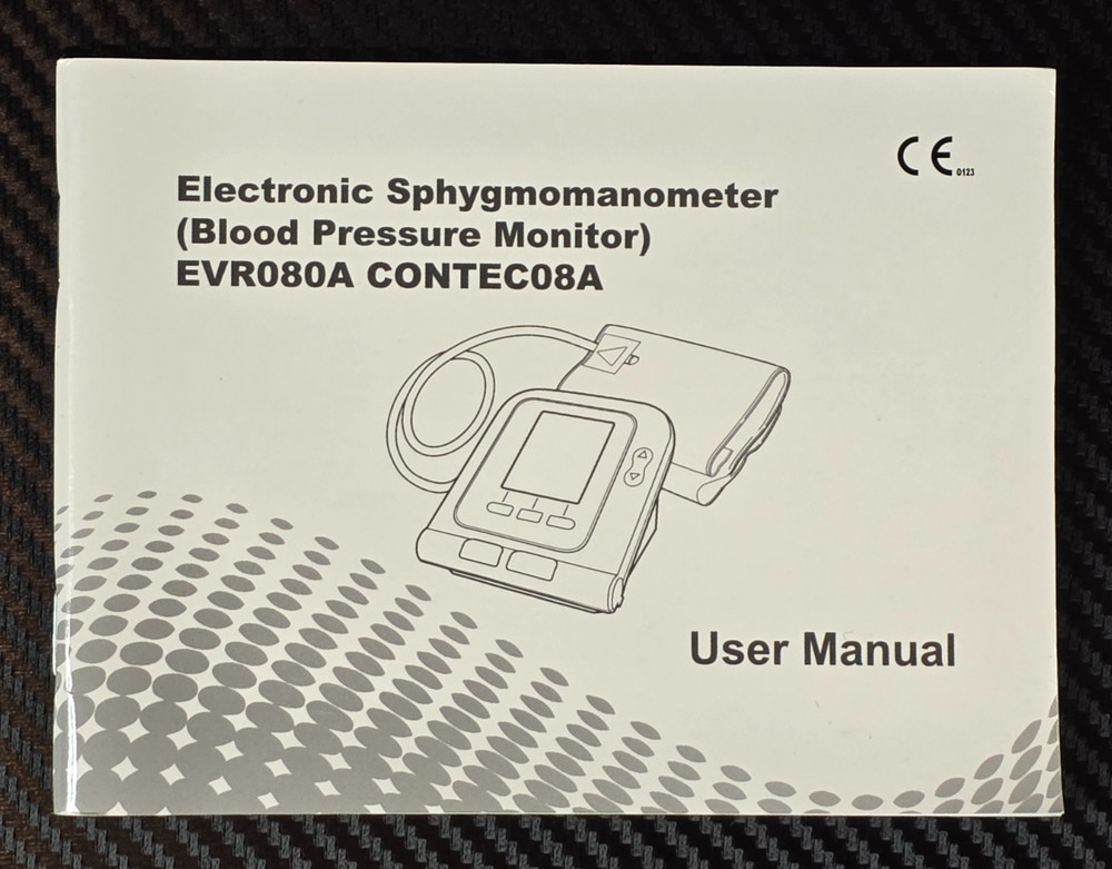 Ever Ready First Aid Electric Sphygmomanometer EVR080A CONTEC08A