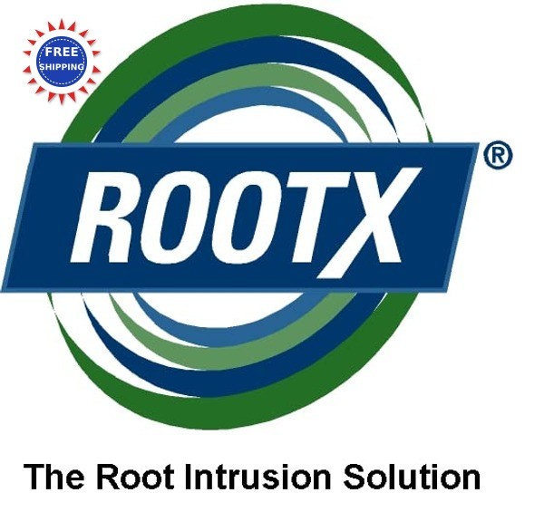 Sewer Root Control Foaming 2LB JAR ROOTX Funnel APPLICATOR Lines Septic Systems