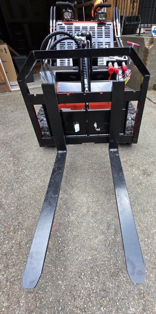 Pallet Forks Quick Attach for Mini Skid Steer Loader Fork Attachment 38x29"