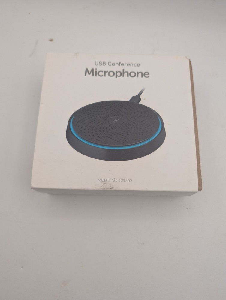 USB Conference Microphone for Computer, 360Â°Omnidirectional Condenser PC Mic Pi