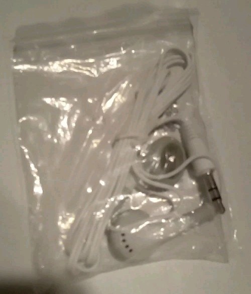 Mobile Device Audio EARBUD {White}