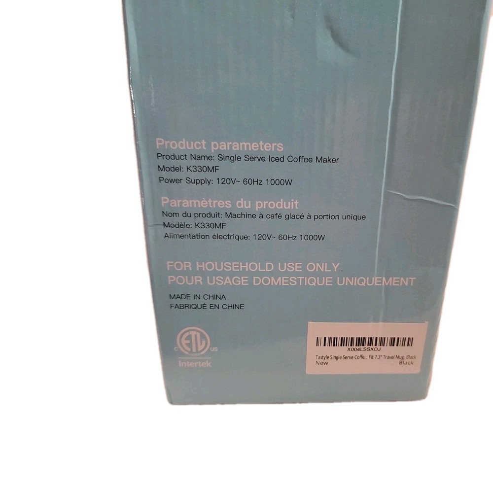 single serve iced coffee maker