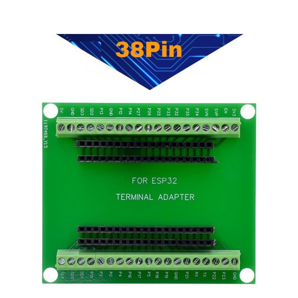 Board expansion board GPIO 1 in 2 for 38 pins ESP32S E8980