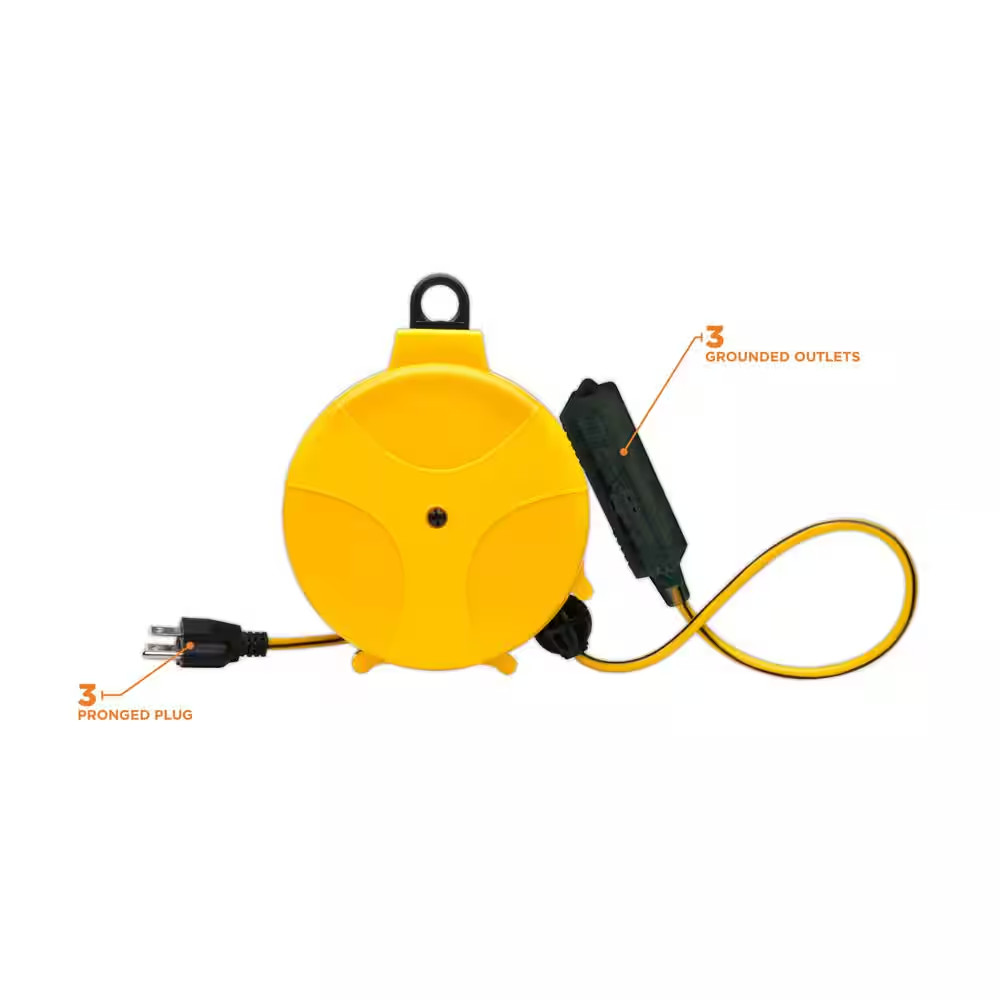 20 Ft. Retractable Cord Reel