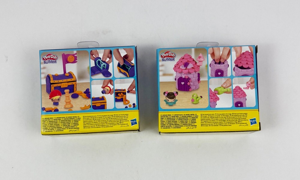 New Sealed Play-Doh Builder Bundle of 5 Kits