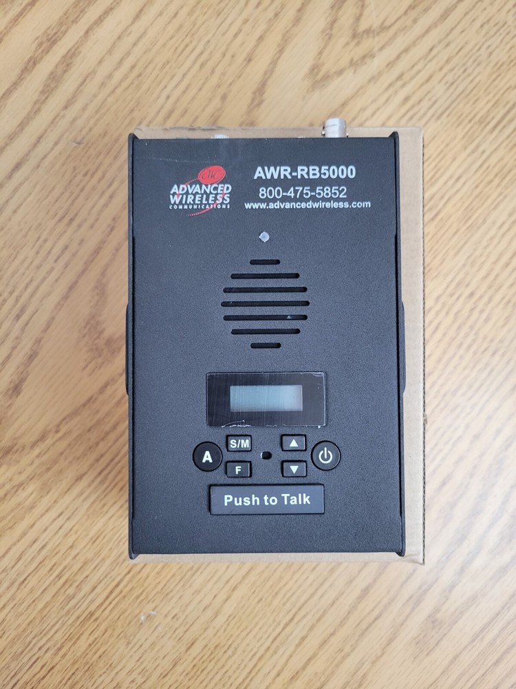Advanced AWR-RB5000 Call Box Advanced Wireless Communications NOS