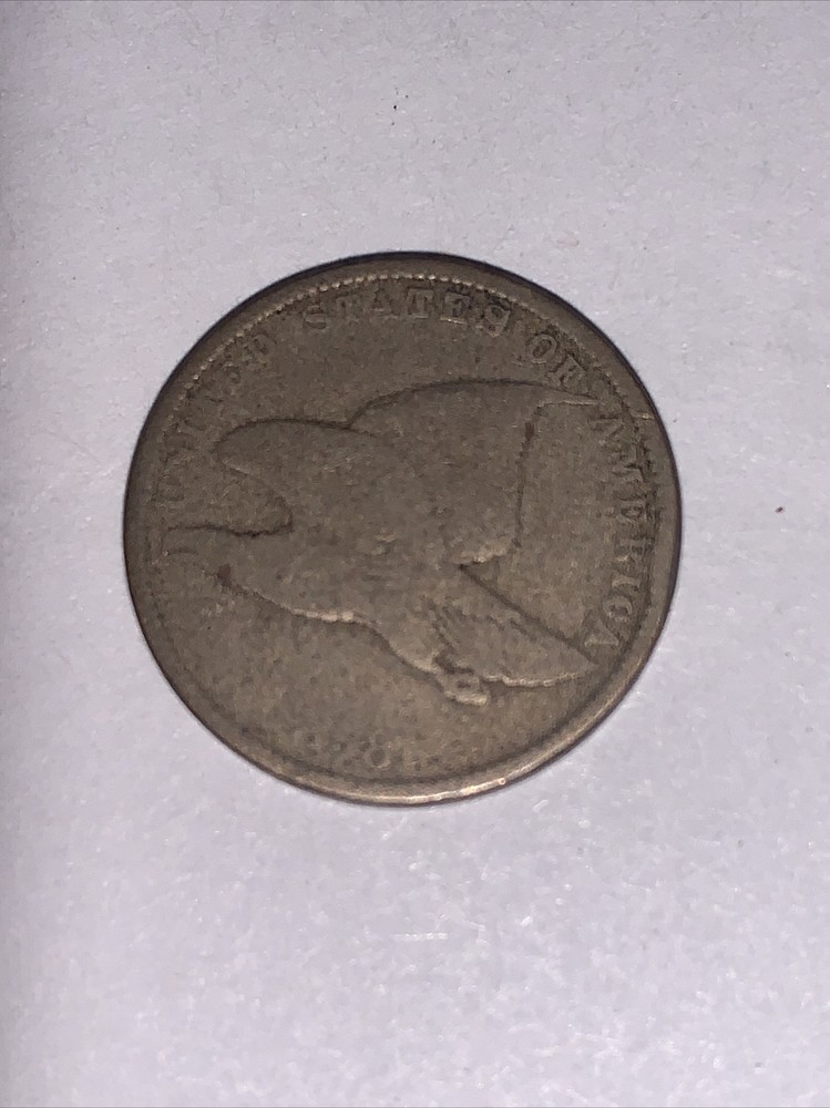 1858 Flying Eagle Cent 1c Penny Small Letter