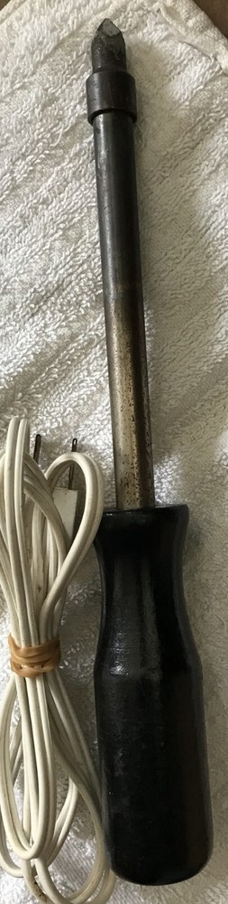 Vintage Lenk Electric Soldering Iron - Tested - Works.