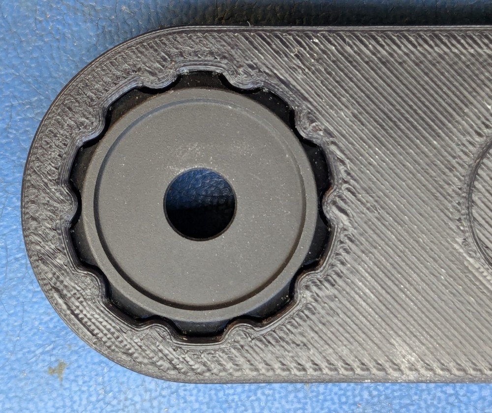 3D Printed End Cap Wrench — SilencerCo 22Sparrow (First Generation)