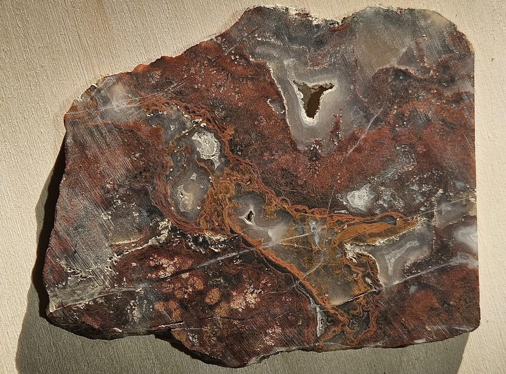 Moss Agate Oregon Lapidary Slab 73 Grams