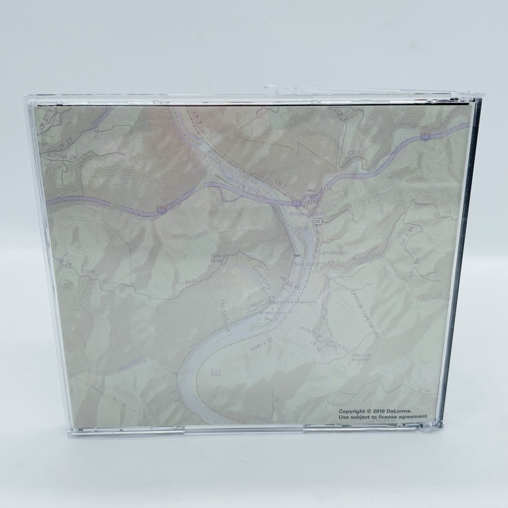 Delorme Topo North America Version 9.0 CD ROM Getting Started Guide B165