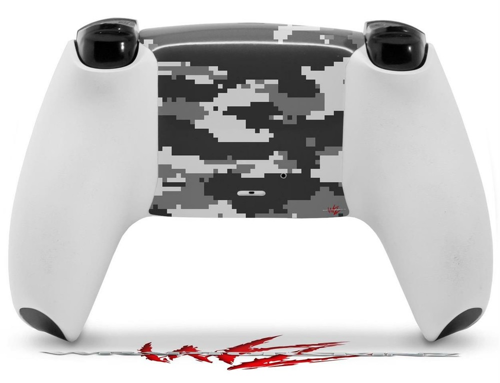 Skin Sony PS5 Controller WraptorCamo Digital Camo Gray