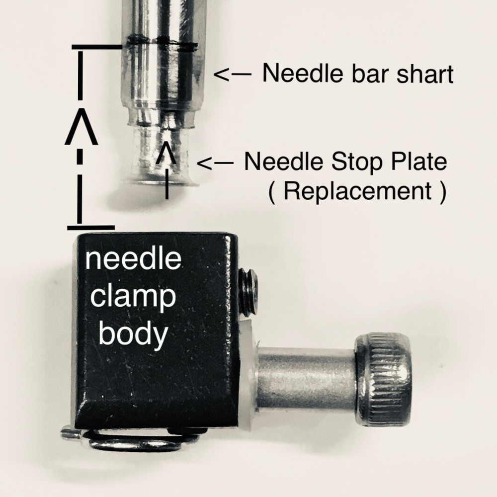 Needle Stop Plate #411 7503-02 (bin-07)  ( Replacement) NEW 🇺🇸