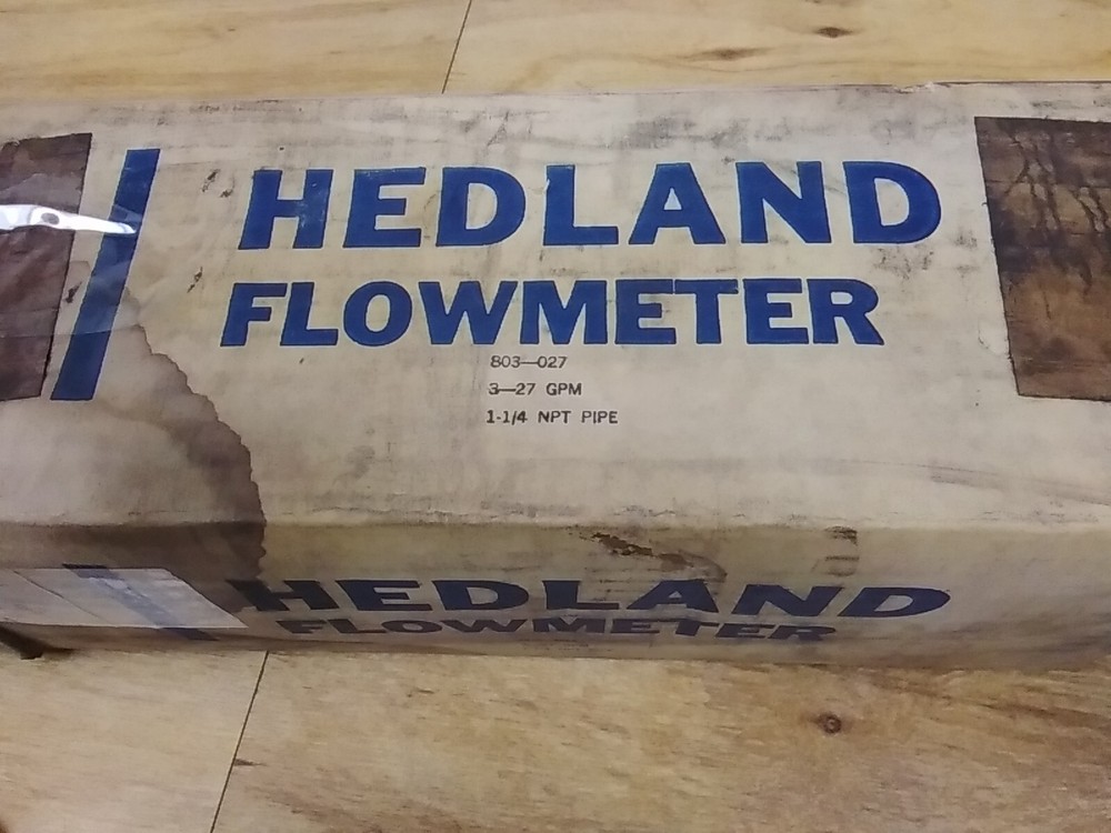 Hedland Flowmeter 803-027 3000psi