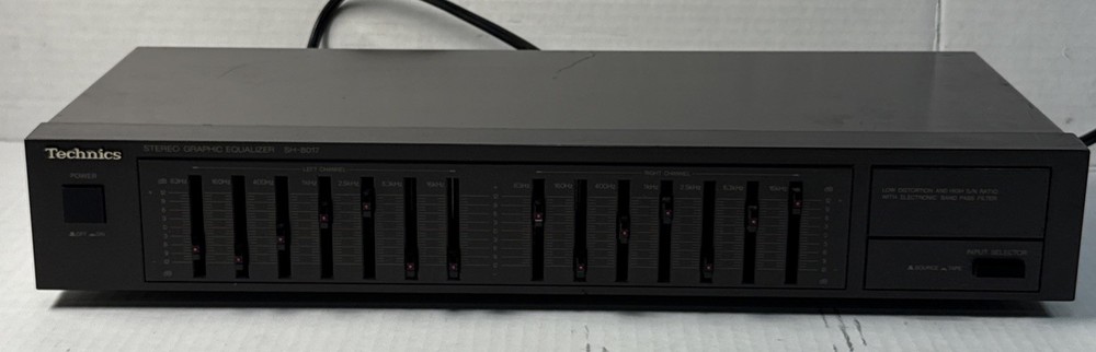 Technics SH-8017 Stereo Graphic Equalizer-Works. Tested