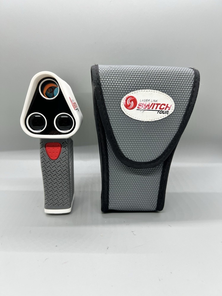Laser Link Golf Range Finder. Laser Link Switch Tour W/ Case. TESTED.