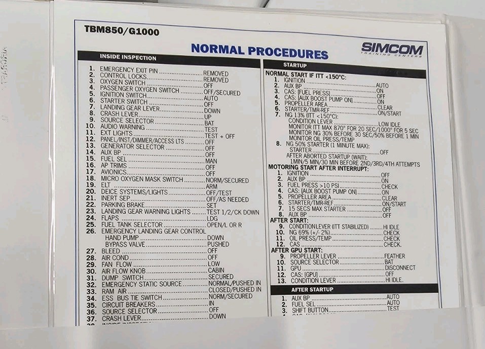 Socata TBM 850, G1000 Reference Manual